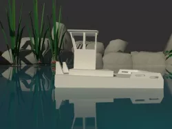 Mini RC tugboat Springer .. beta