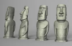 Moai statue Easter Island