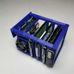 Modular NAS for Raspberry Pi or NanoPi M4V2 with 2.5in Drives