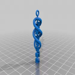 My Customized Spiral Pendent