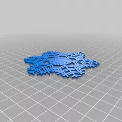 My Customized The Snowflake Machine