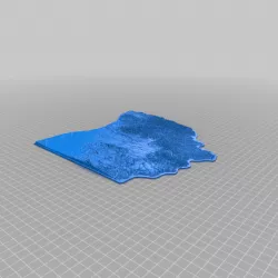Ohio Height Map