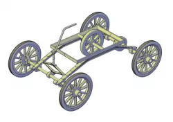 Oldsmobile Curved Dash chassis