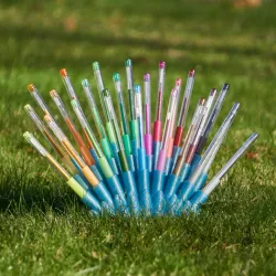 Peacock Gel Pen Stand