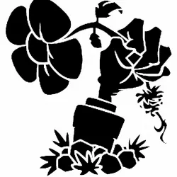 Plant vs Zombie stencil