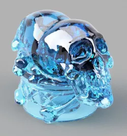 Poison Skulls Bottle Stopper