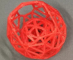 Polytopal fidget roller