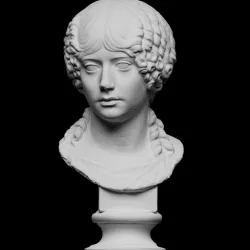 Portrait of a girl, Minatia Polla