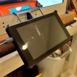 Printed Solid Prusa Enclosure Amazon Fire 7 Tablet Mount