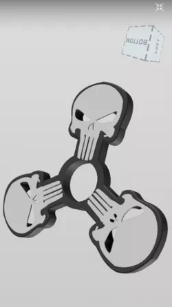 Punisher fidget spinner