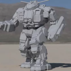 QKD-4D Quickdraw for Battletech