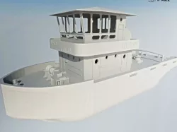 RC micro TugBoat
