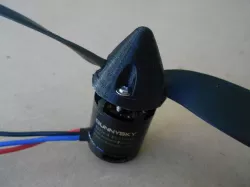 RC plane spinner