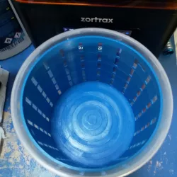 Resin Prints Drain Basket Cylinder