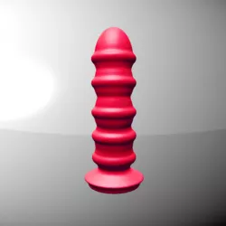 Ribbed Dildo