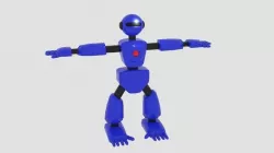 Robot Character Cartoon Bot