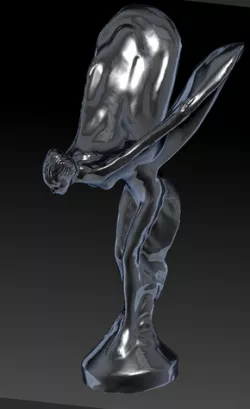 Rolls Royce hood ornament. Spirit of Ecstasy