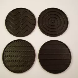 Round Coaster Set - Resin Molds