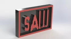SAW Logo Plaque Rectangle