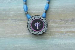 Sheikah Pendant – NeoPixel Jewelry with GEMMA M0