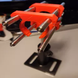 Simple 1-inch/25-mm optic holder for 30-mm cage system
