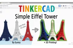 Simple Eiffel Tower - 10mins Modeling
