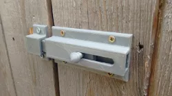 Sliding Door bolt Print fully assembled