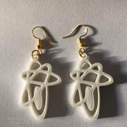 Space element earring