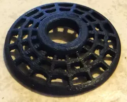 Spider Web Nipple Ring Shield