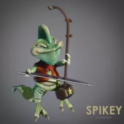 Spikey the comedian