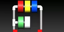 Spool Supports for MP Maker Select 3D Printer v2 (Prusa i3)