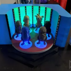 Star Trek Transporter Diorama for Mini Figures