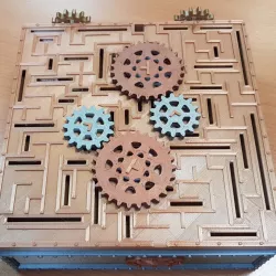 Steampunk Maze Box