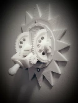Steampunk Mechanical Light Switch
