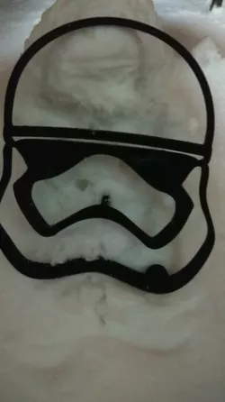 Stormtrooper snoman face part