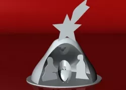 stylized Nativity