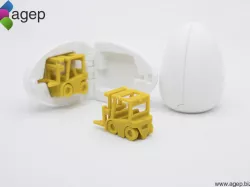 Surprise Egg #2 - Tiny Fork Lift