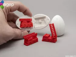 Surprise Egg #5 - Tiny Fire Truck
