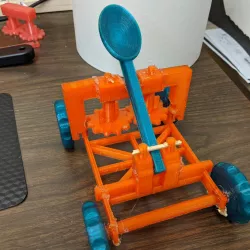 The Awesome, Super Amazing, Gear-powered Catapult!