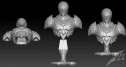 The Dark Armor - Bust