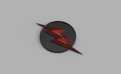 The DCEU The Reverse Flash Chest Emblem