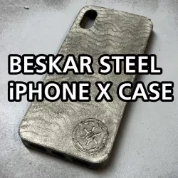 The Mandalorian | Beskar Steel iPhone X Case