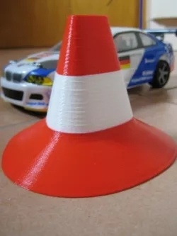Traffic Cone for RC Car office races