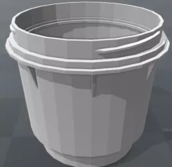 Vaso máquina con rosca