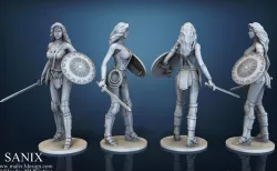 Wonder Woman - STL files for 3D Printing