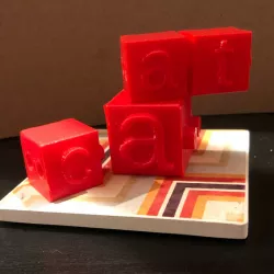 Word Building Block
