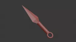 Wrapped Ninja Kunai (EASY PRINT)