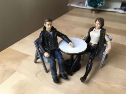Wrought Iron Cafe Table (1:18 scale)