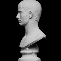 Young Man with Short Hair