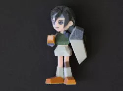 Yuffie Low Poly